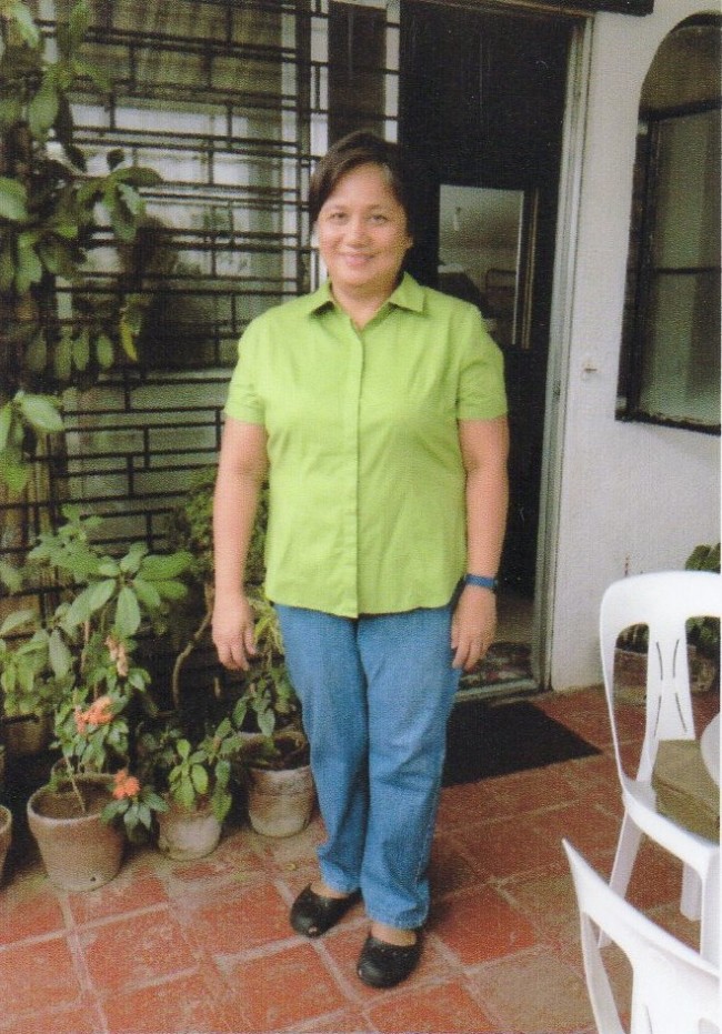 Miss Teresita Ampil who underwent a successful Robotic Surgery Philippines for Multiple Myoma.