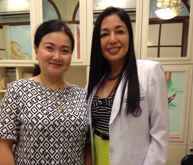 Robotic Surgery Philippines Rebecca Singson with Anna Litonjua